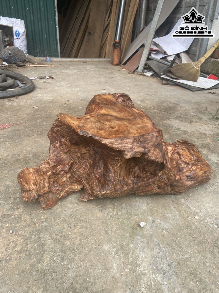 Đôn Gỗ Ngọc Am Hà Giang Cao 25 Mặt 46-29 (cm) 0