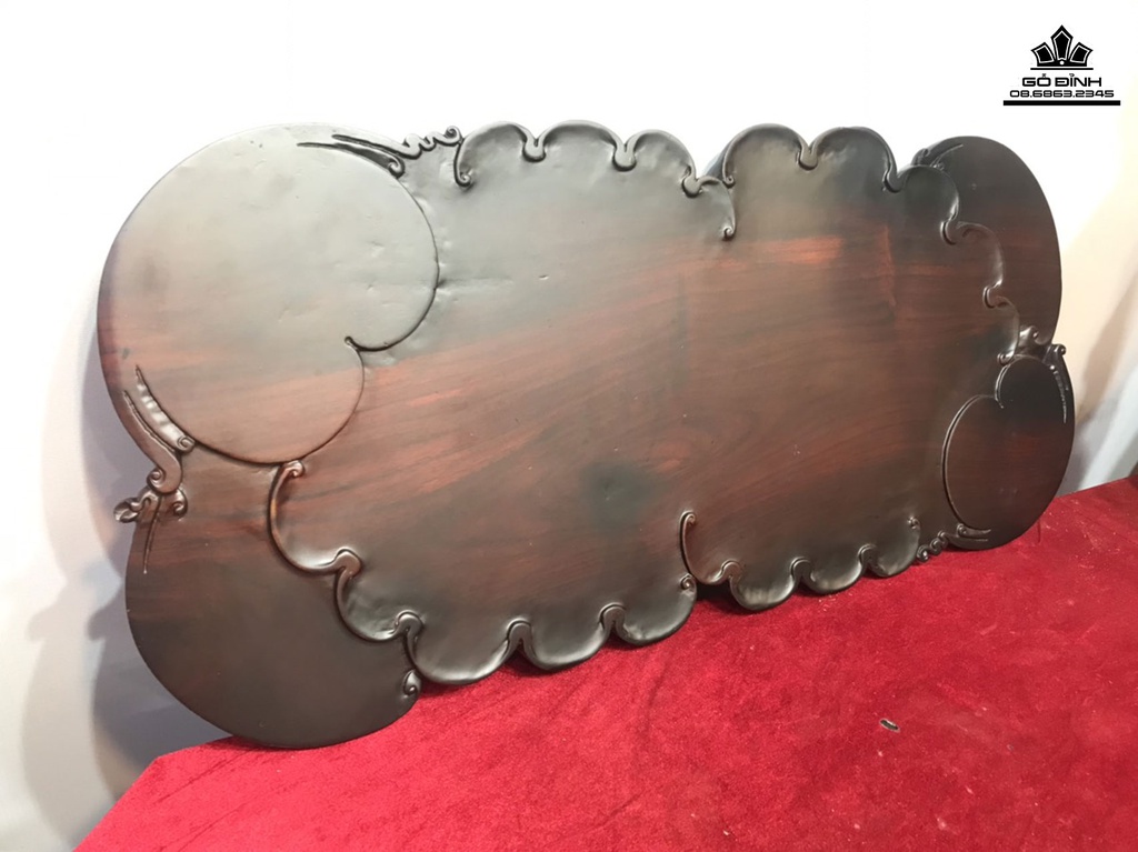 Khay Trà Gỗ Trắc Ngang 75 Rộng 33 Dày 2.5 (cm) 1