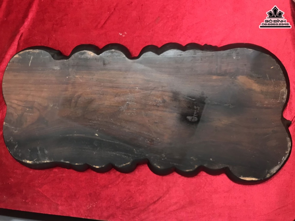 Khay Trà Gỗ Trắc Ngang 75 Rộng 33 Dày 2.5 (cm) 3