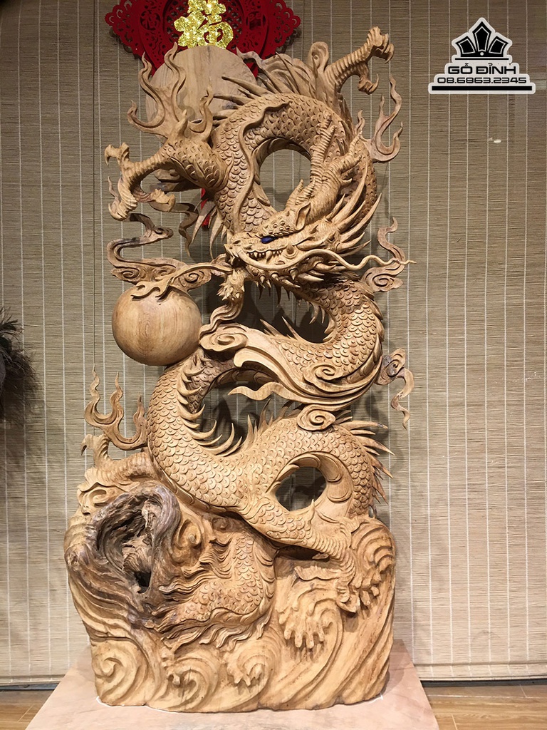 Tượng Phật Di Lặc Gỗ Ngọc Am Cao 141 Ngang 50 Sâu 22 (cm) 1