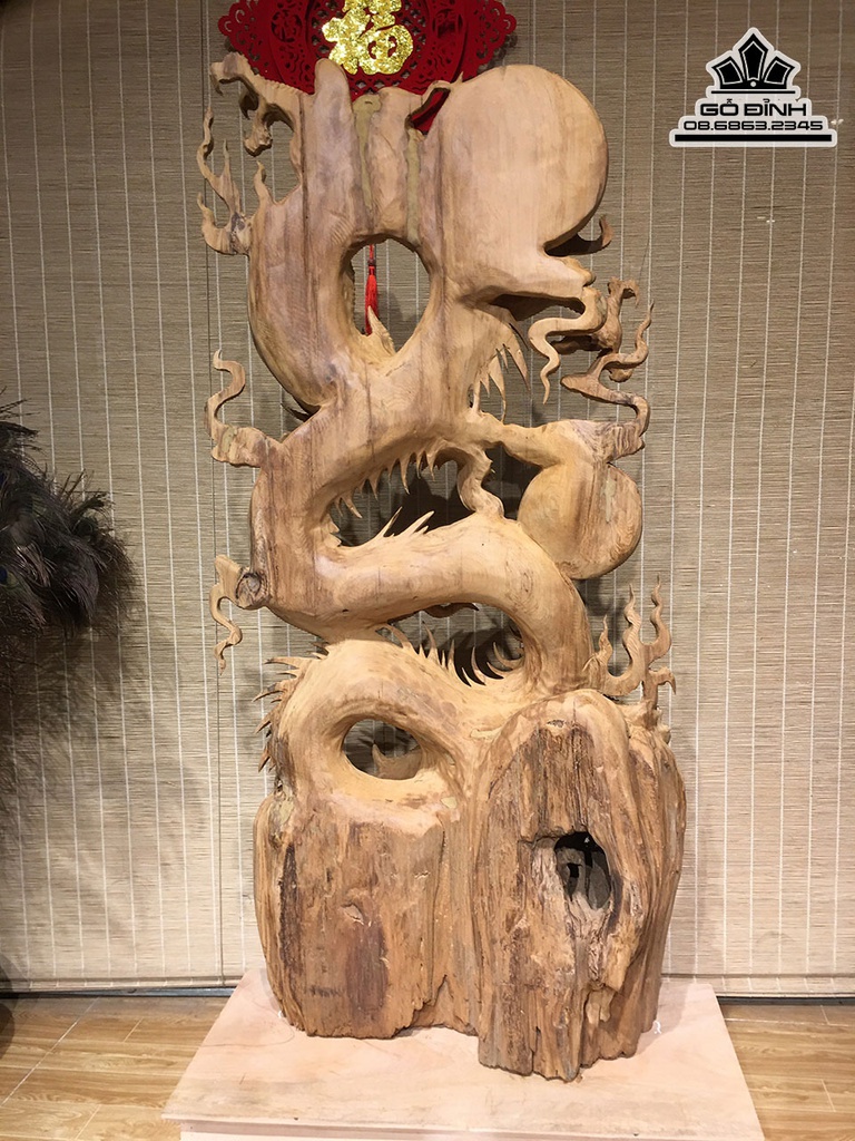 Tượng Phật Di Lặc Gỗ Ngọc Am Cao 141 Ngang 50 Sâu 22 (cm)4