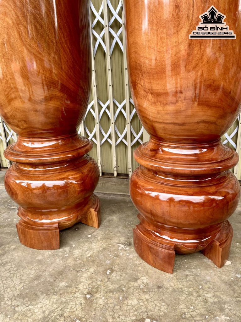 Lục Bình Gỗ Đinh Hương Cao 190 Đường Kính 51 (cm) 4