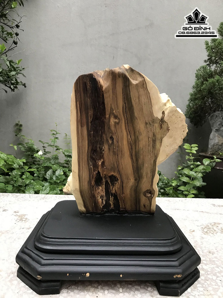 Tượng Đạt Ma Gỗ Hương Giáng Cao 30 Sâu 26 Sâu 15 (cm) 2