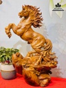Tượng Ngựa Nhất Mã Gỗ Hương Cao 77 Ngang 60 Sâu 35 (cm)6