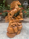 Tượng Ngựa (Nhất Mã) Gỗ Hương Cao 57 Ngang 36 Sâu 27 (cm) 2
