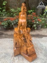 Tượng Ngựa (Nhất Mã) Gỗ Hương Cao 57 Ngang 36 Sâu 27 (cm) 3