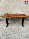 Bàn Làm Việc Gỗ Me Tây Dài 140 Rộng 60-70 Cao 75 (cm) 0