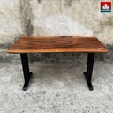 Bàn Làm Việc Gỗ Me Tây Dài 140 Rộng 60-70 Cao 75 (cm) 1