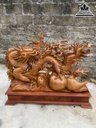 Tượng Rồng (Nhất Long)Gỗ Hương Cao 75 Ngang 86 Sâu 18 (cm) 3