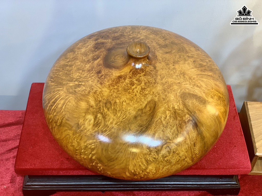 Bình Chum Phú Quý Gỗ Nu Hương Cao 20 Đường Kính 31 (cm) 1