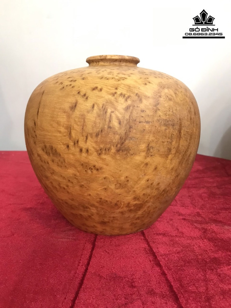 Bình Chum Phú Quý Gỗ Ngọc Am Cao 18 Đường Kính 19 (cm) 1