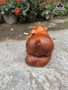 Tượng Heo Gỗ Hương Cao 19 Ngang 25 Sâu 15 (cm) 3