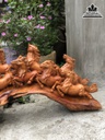 Tượng Ngựa (Bát Mã)Gỗ Hương Cao 45 Ngang 80 Sâu 29 (cm) 1