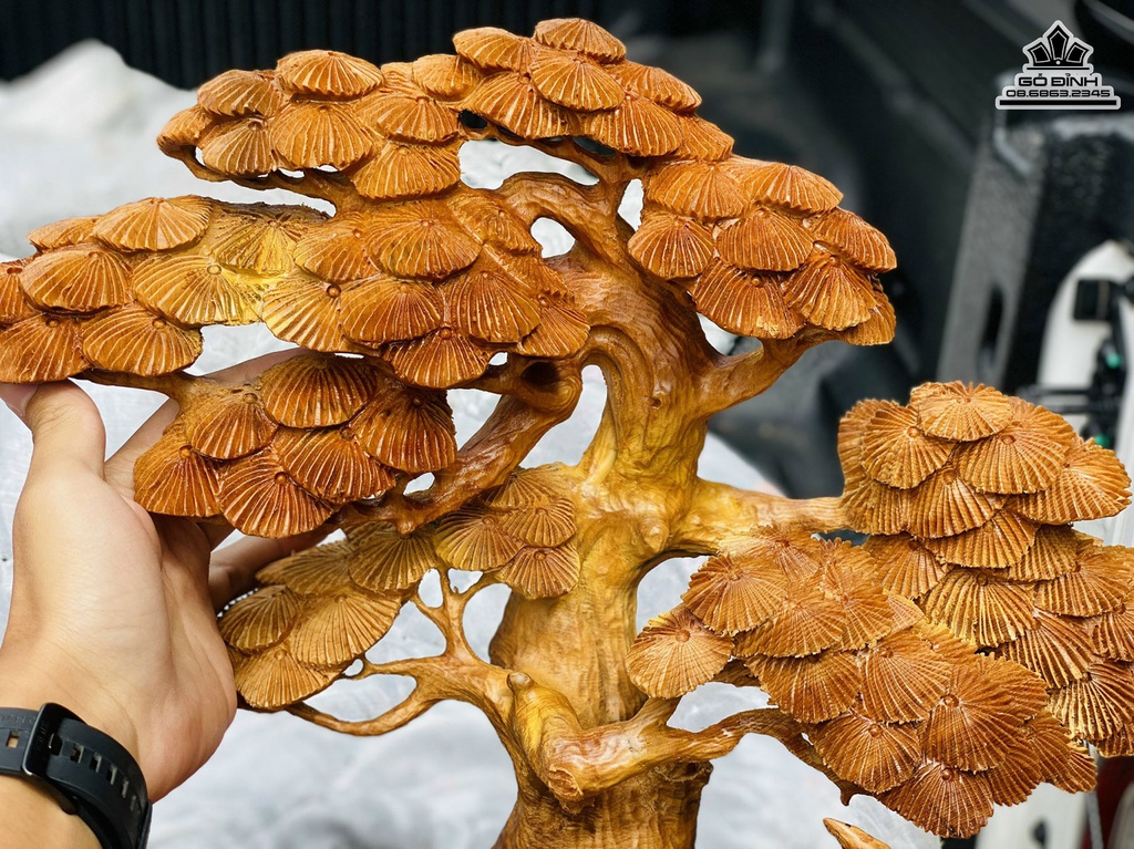 Tượng Ngựa (Bát Mã) Gỗ Ngọc Am Cao 56 Ngang 165 Sâu 40 (cm)