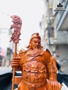 Tượng Quan Công Gỗ Hương Đá Cao 100 Ngang 36 Sâu 24 (cm) 1