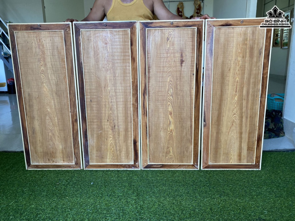 Tranh Gỗ Bốn Mùa Gỗ Pơ Mu Cao 101 Ngang 42 Dày 1.5 (cm) 0