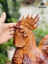 Tượng Gà Trống Gỗ Hương Cao 65 Ngang 45 Sâu 20 (cm) 1