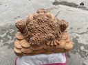 Tượng Cóc Gỗ Ngọc Am Cao 32 Ngang 52 Sâu 29 (cm) 0