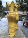 Cặp Lục Bình Gỗ Mít Cao 158 Đường Kính 41 (cm) 0