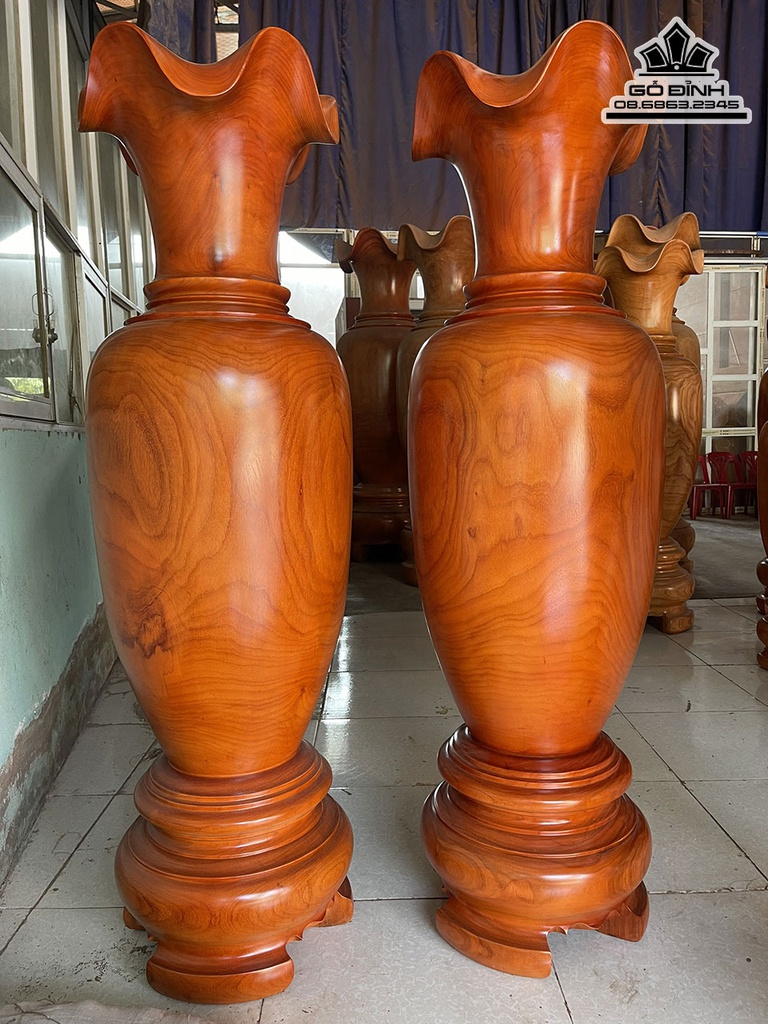 Lục Bình Gỗ Hương Cao 160 Đường Kính 48 (cm) 1