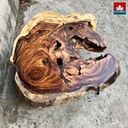 Bàn Trà Gỗ Me Tây Dài 120 Rộng 100 Dày 9,5 Cao 39.5 (cm)1