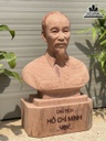 Tượng Bác Hồ Gỗ Hương Đá Cao 40 Ngang 27 Sâu 16 (cm) 0