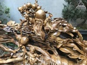 Tượng Ông Thọ Gỗ Bách Xanh Cao 76 Ngang 122 Sâu 65 (cm) 1