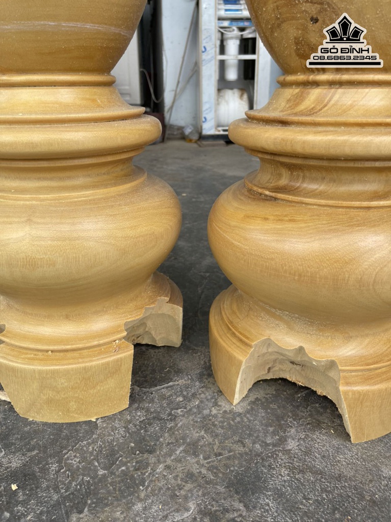 Lục Bình Gỗ Mít Cao 118 Đường Kính 29 (cm) 5