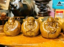 Tượng (Tam Đa) Phúc Lộc Thọ Gỗ Bách Xanh Cao 8 Ngang 8 (cm) 0