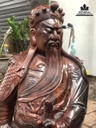 Tượng Quan Công Gỗ Trắc Cao 88 Ngang 24 Sâu 22 (cm) 1