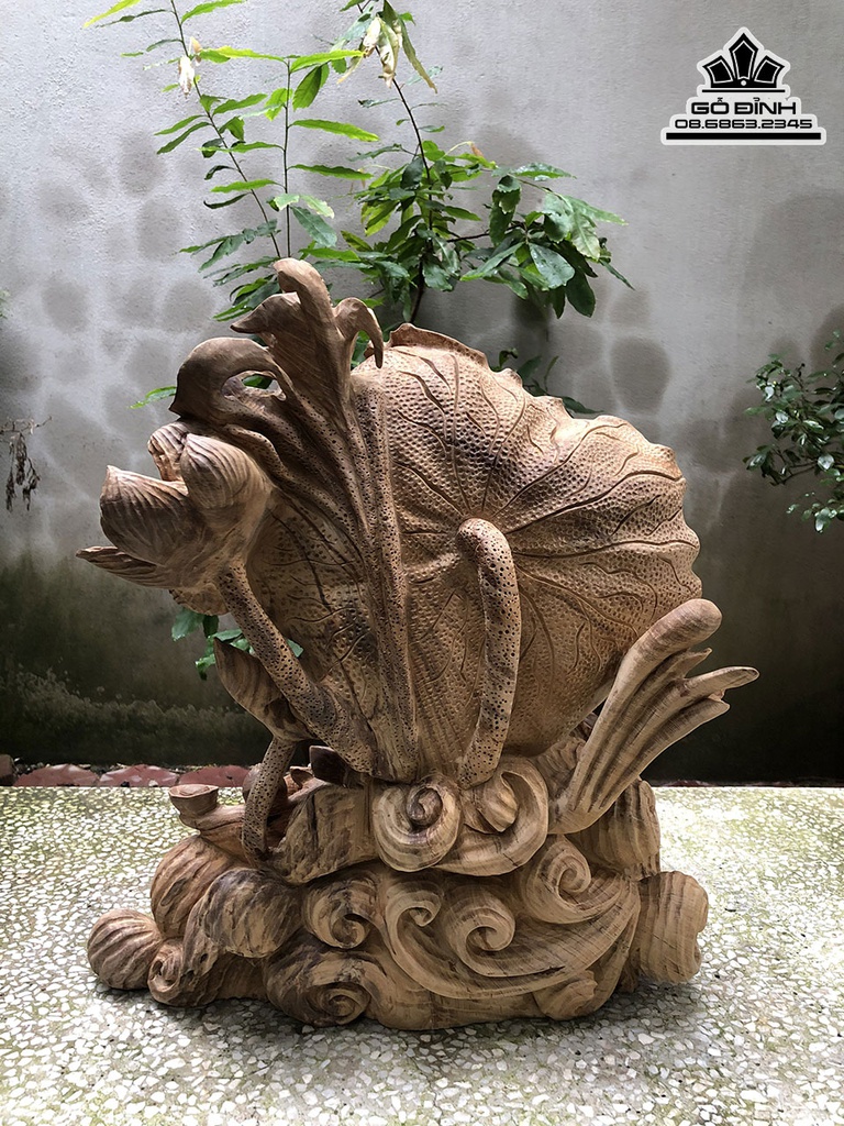 Tượng Phật Di Lặc Ngũ Phúc Gỗ Ngọc Am Cao 52 Ngang 46 Sâu 25 (cm) 0