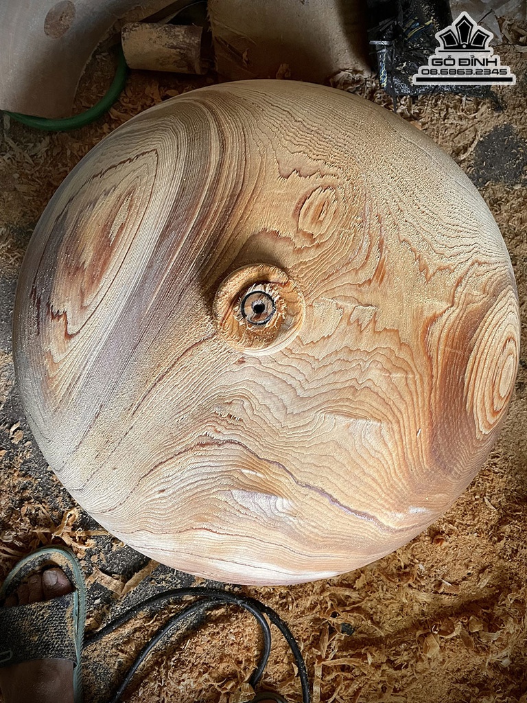 Bình Phú Quý Gỗ Ngọc Am Cao 26 Đường Kính 50 (cm) 1