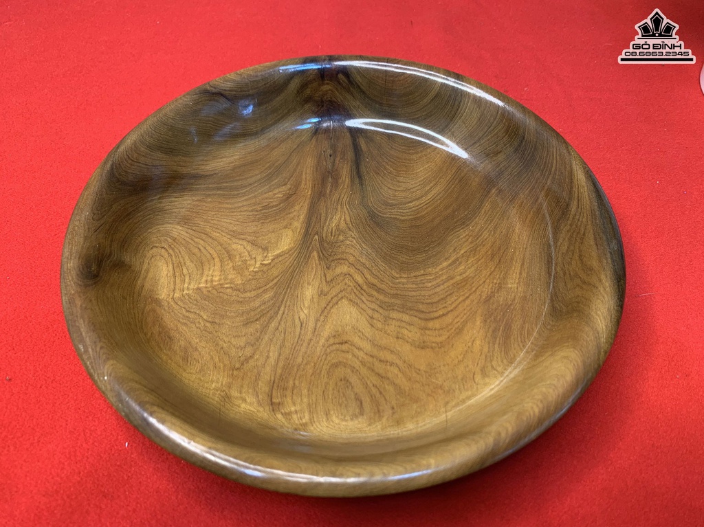 Đĩa Gỗ Trắc Đường Kính 21 Dày 3.5 (cm) 1
