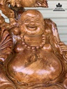 Tượng Phật Di Lặc Tam Phúc Gỗ Hương Cao 65 Ngang 100 Sâu 44 (cm)3