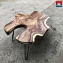 Bàn Gỗ Me Tây Nguyên Khối Dài 110 Rộng 92 Dày 7.5 Cao 45 (cm)1