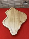Đĩa Gỗ Lá Sen Gỗ Tần Bì Dài 35 Rộng 23 Dày 2 (cm) 4