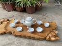 Khay Trà Gỗ Ngọc Am Dài 88 Rộng 31 Dày 6 (cm) 0
