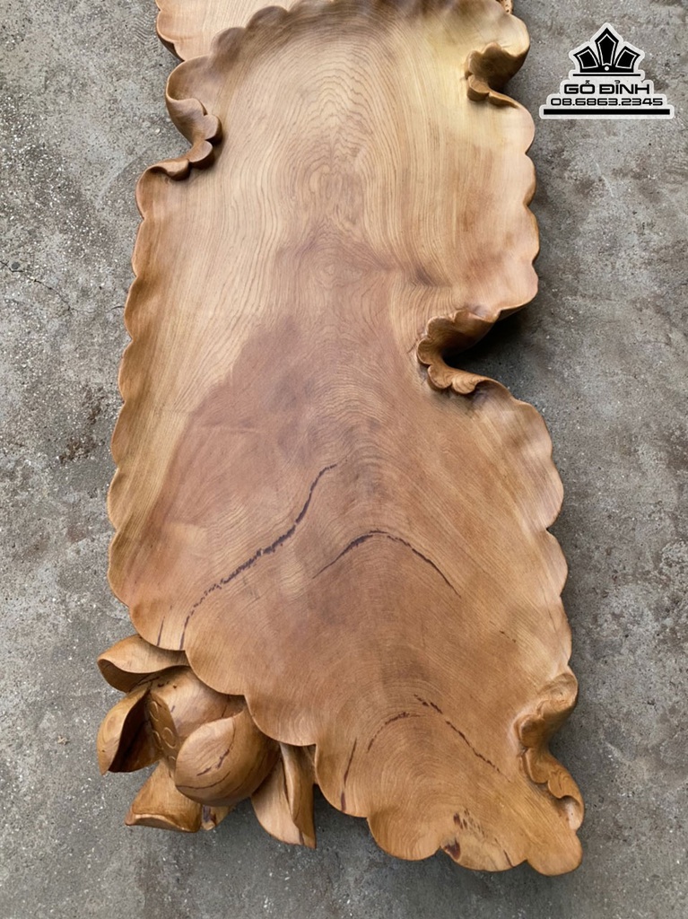 Khay Trà Gỗ Ngọc Am Dài 88 Rộng 31 Dày 6 (cm) 2