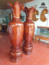 Cặp Lục Bình Gỗ Lim Cao 178 Đường Kính 50 (cm) 1