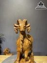 Tượng Nhất Dương Tài Lộc Gỗ Ngọc Am Cao 54 Ngang 36 Sâu 19 (cm) 3