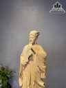 Tượng Khổng Minh Gia Cát Lượng Gỗ Ngọc Am Cao 80 Ngang 23 Sâu 16 (cm) 2