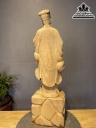 Tượng Khổng Minh Gia Cát Lượng Gỗ Ngọc Am Cao 80 Ngang 23 Sâu 16 (cm) 4