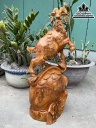 Tượng Dê (Nhất Dương) Gỗ Hương Việt Cao 64 Ngang 28 Sâu 20 (cm) 2