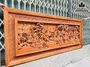 Tranh Thập Bát La Hán Gỗ Hương Cao 96 Ngang 231 Dày 7 (cm) 3