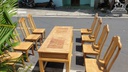 Bộ Bàn 8 Ghế Gỗ Dổi 3