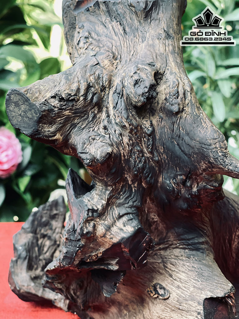 Tượng Phật A Di Đà Gỗ Trắc Cao 45 Ngang 21 Sâu 20 (cm) 1