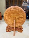 Đĩa Anh Hùng Tương Ngộ Gỗ Hương Đá Cao 49 Đường Kính 40 Dày 3 (cm) 0