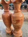 Cặp Lục Bình Gỗ Hương Cao 140 Đường Kính 40 (cm) Số 2 3