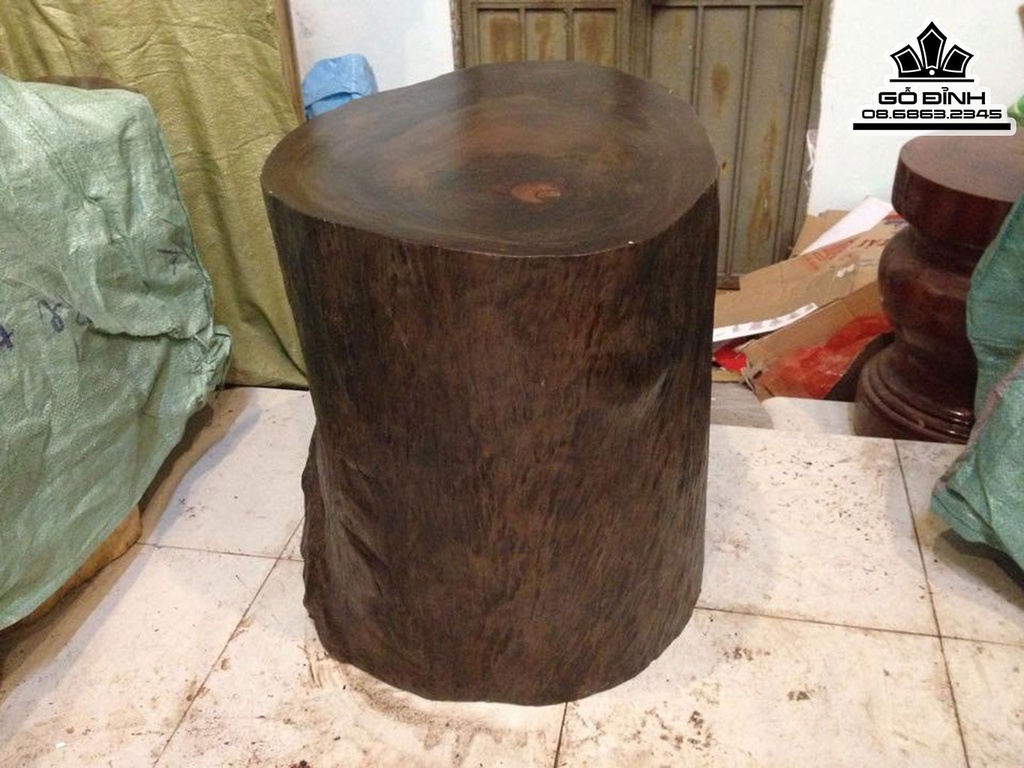 Đôn Gỗ.Đôn Góc Cây Gỗ Sao Xanh Cao 56 Ngang 58 Sâu 48 Mặt 55-41 DS904 0