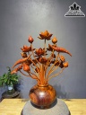 Bình 25 Hoa Sen Gỗ Hương Cao 81 Ngang 60 Sâu 50 (cm) 6